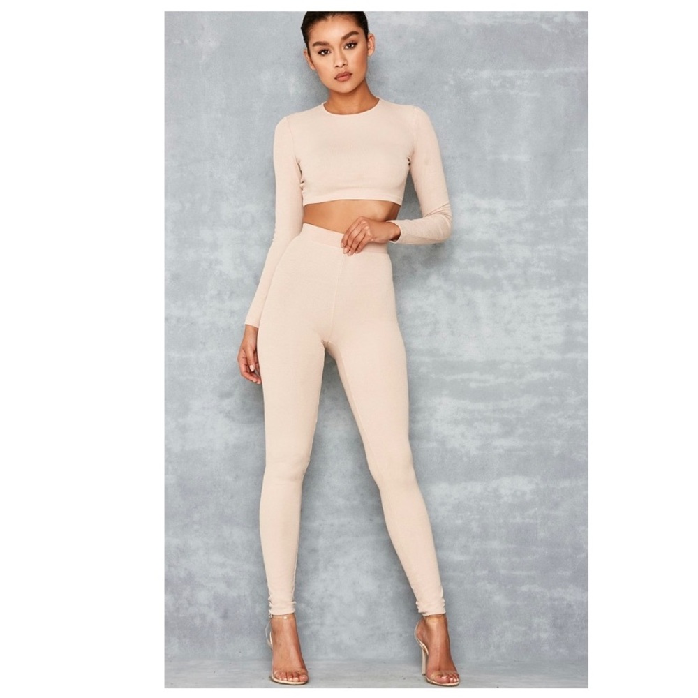 Mistress Rocks Two Piece Rib Knit Leggings Set